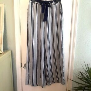 Indigo Rising 100% Rayon Paper Bag Pants